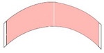 CC: Contour Strips Hairpiece Tape Sensi-Tack (Red Liner Clear)